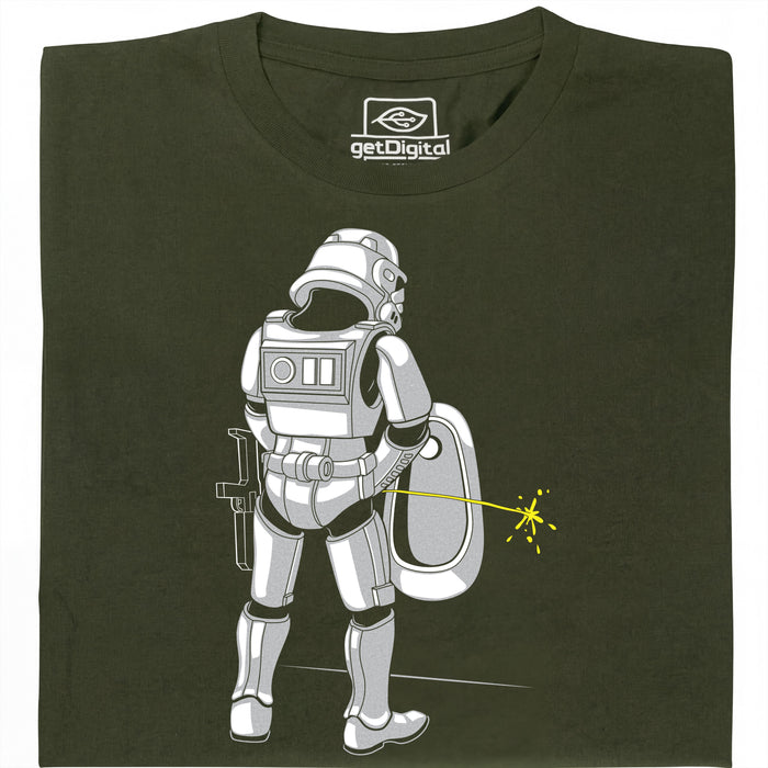 Trooper Aim - Vooraanzicht T-Shirt Donkergroen