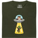 Revenge of the Cow - Main View T-Shirt Dark Green