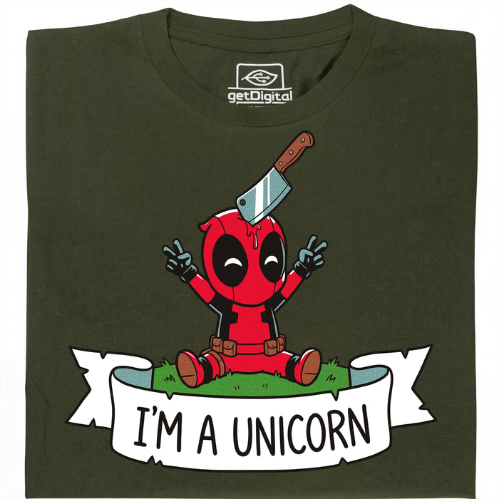 I'm a Unicorn - Main view T-Shirt Dark Green
