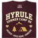 Hyrule Summer Camp - Front view T-shirt Dark Red