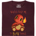 Voices Told Me To Burn Things - Main view T-Shirt Dark Red