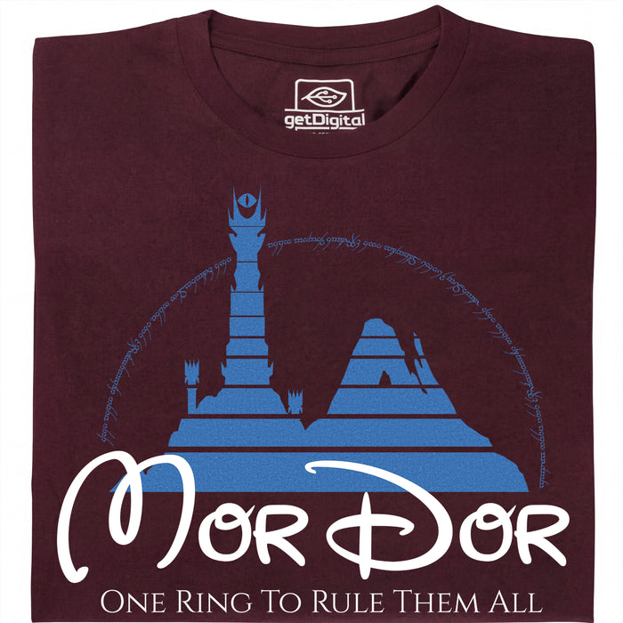 The Dark Lord's Fantasyland - Hoofdaanzicht T-shirt Donkerrood