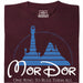 The Dark Lord's Fantasyland - Hoofdaanzicht T-shirt Donkerrood