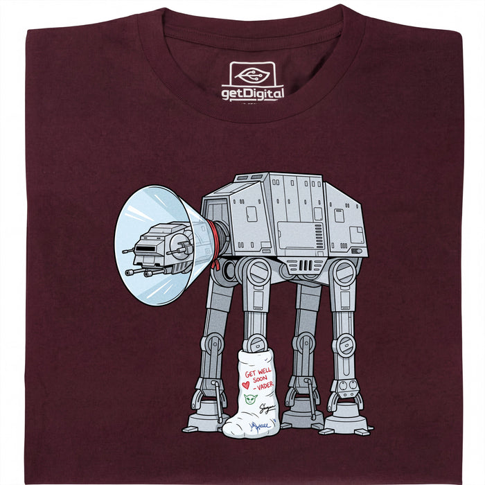Imperial Recovery - Vista principal Camiseta Rojo Oscuro