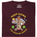 Keep Going, You Have No Choice - Front view T-Shirt Dark Red