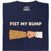 Fist My Bump - Vista principal Camiseta Azul marino