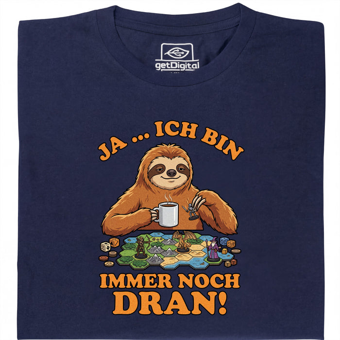 Ja … ik ben nog steeds aan de beurt! - Hoofdweergave T-Shirt Marineblauw