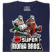 Super Moria Bros - Vista principale T-Shirt Blu navy
