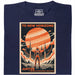 To New Horizons - Hoofdweergave T-shirt Marineblauw