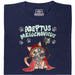 Adeptus Meowchanicus - Vue de face T-Shirt Bleu Marine