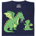Dragon Parenting - Main view T-Shirt Navy Blue