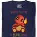 Voices Told Me To Burn Things - Main view T-Shirt Navy Blue