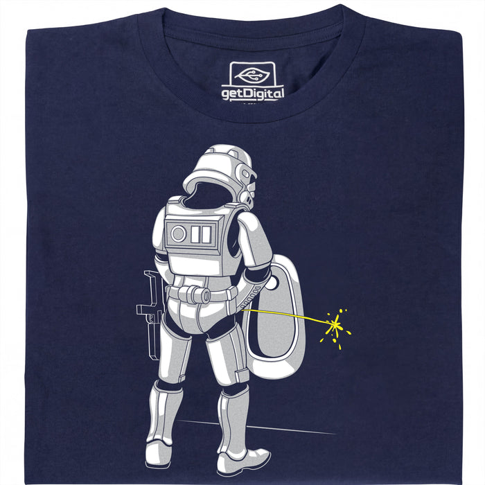 Trooper Aim - Vooraanzicht T-Shirt Marineblauw