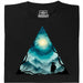 Triangle Landscape - Vue Principale T-Shirt Noir