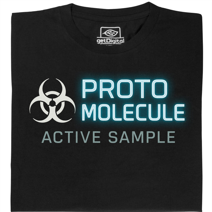 Protomolecule - Active Sample - Hauptansicht T-Shirt Schwarz