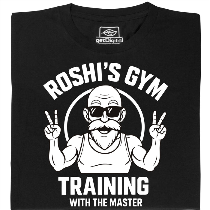 Training with the Master  - Vue principale T-shirt Noir
