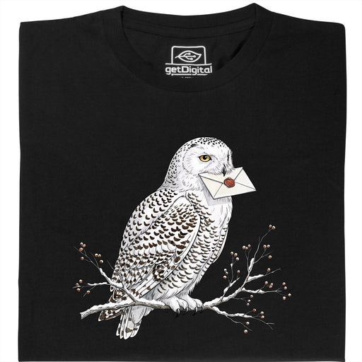 Owl Courier - Vue principale T-Shirt Noir