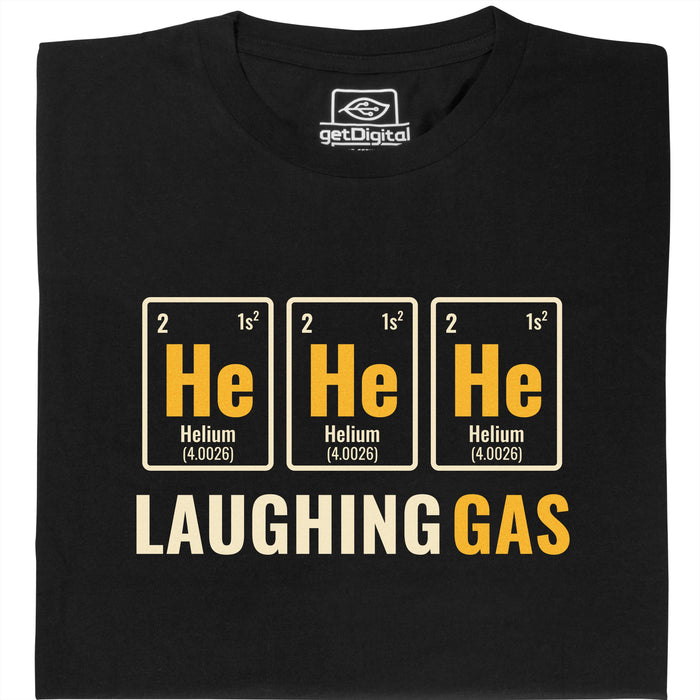 Laughing Gas - Front view T-Shirt Black