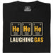 Laughing Gas - Front view T-Shirt Black