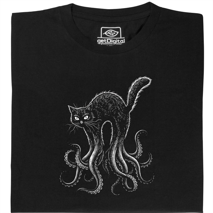 Cathulhu - Front view T-Shirt Black
