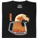 The Great Brew - Vista frontal camiseta negro