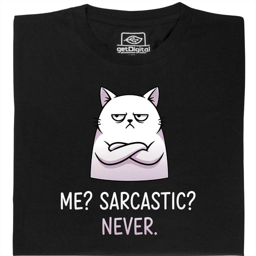 Definitely not sarcasm - Main view T-Shirt Black