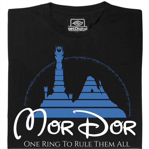 The Dark Lord's Fantasyland - Hoofdaanzicht T-shirt Zwart