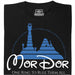 The Dark Lord's Fantasyland - Hoofdaanzicht T-shirt Zwart