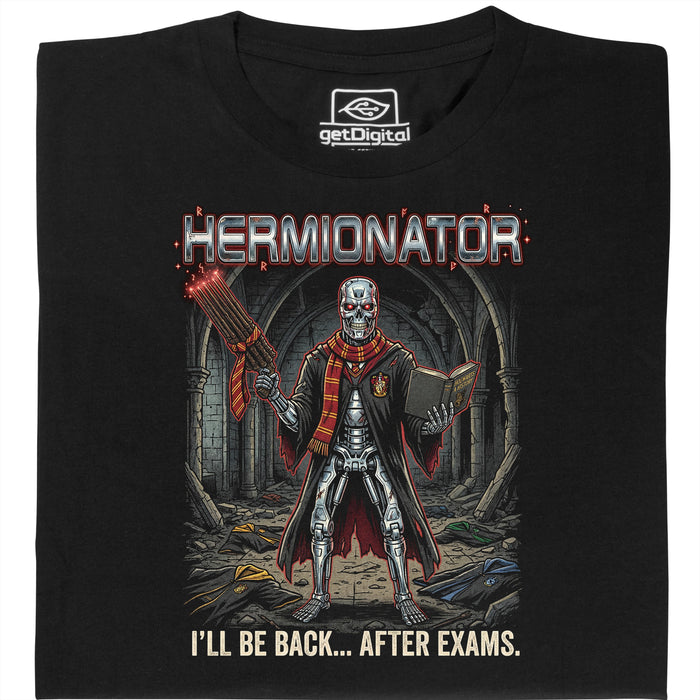 Hermionator - Main View T-Shirt Black