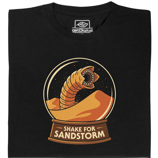 Shake for Sandstorm - Hoofdweergave T-Shirt Zwart