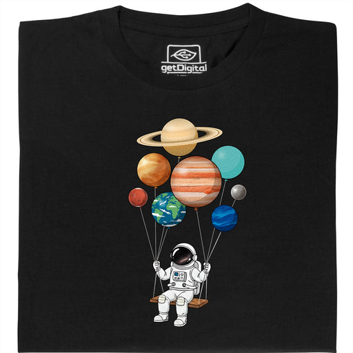 Cosmic Swing - Main view T-shirt Black