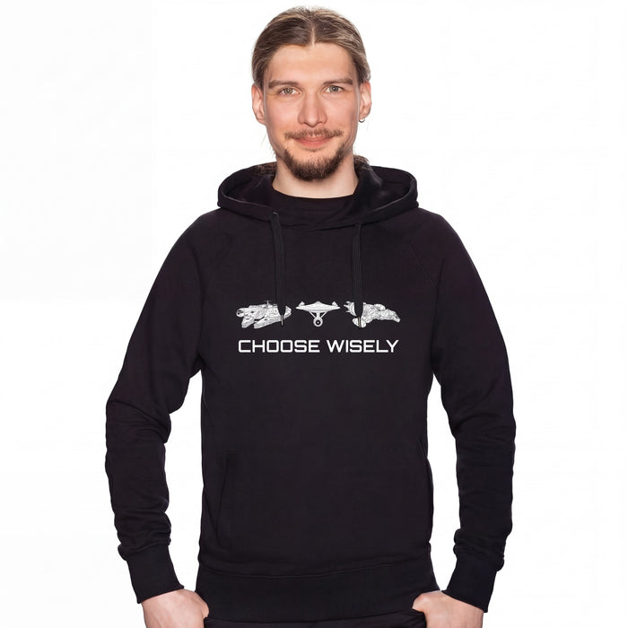 Choose Your Spaceship - Hoodie Mann David