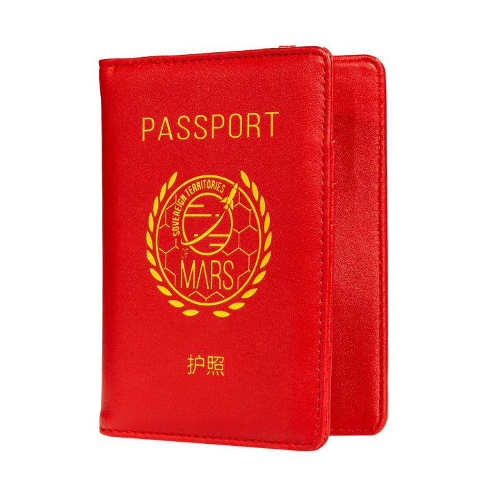 Passhülle Sovereign Territories of Mars mit RFID-Schutz