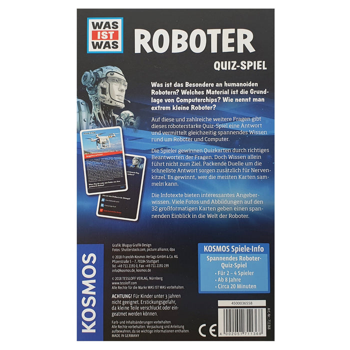 WAS IST WAS Quizspiel Roboter