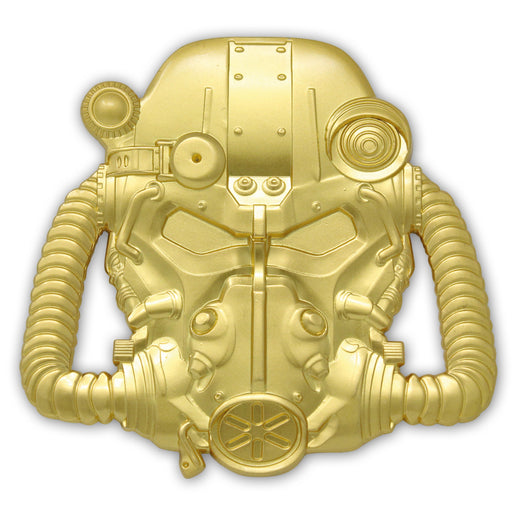Fallout Sammlerpin: Vergoldeter Power-Armor-Helm