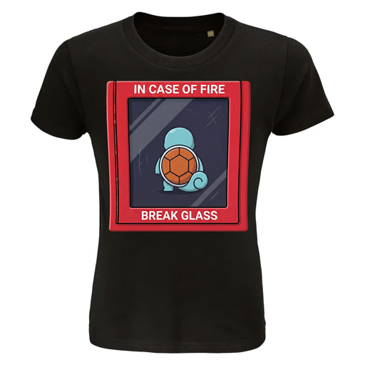 In Case of Fire - Break Glass - Kindershirt Front