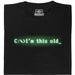 Veterano de la Línea de Comandos - Vista principal Camiseta Negro