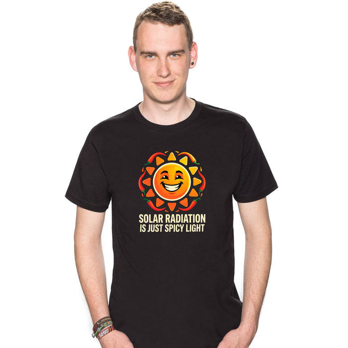 Solar Radiation Is Just Spicy Light - Camiseta Hombre Colin