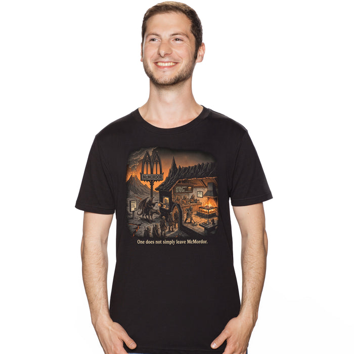 One does not simply leave McMordor - T-Shirt Mann Tobi