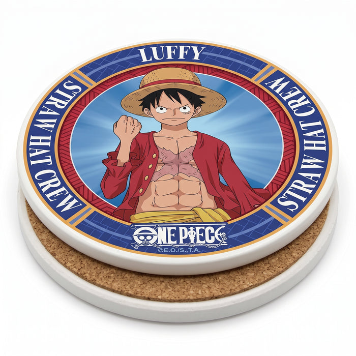 Dessous-verre en céramique One Piece - Monkey D. Luffy
