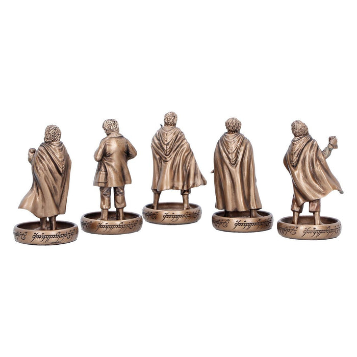 The Lord of the Rings Figurenset - Hobbits van de Gouw (5 Figuren)