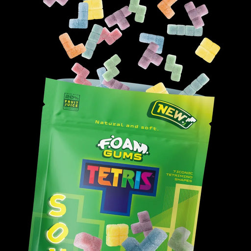 Fandom Snacks Foam Gums Tetris (Zuur) – 125g Fruitgummies