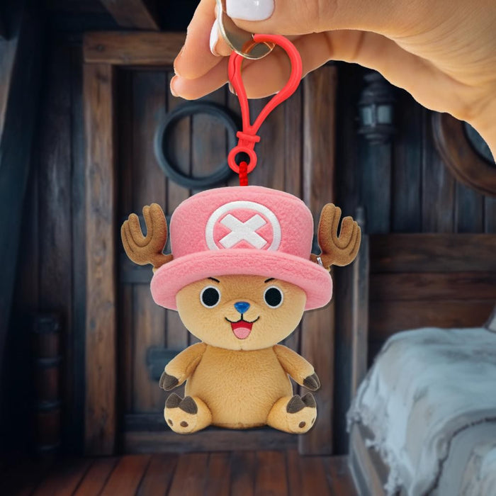 One Piece Tony Tony Chopper Pluche Sleutelhanger