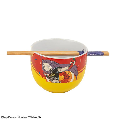 KPop Demon Hunters Ramen Bowl met Eetstokjes - Mira