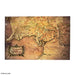 Mappa in Metallo del Signore degli Anelli - Rohan e Gondor (20x30 cm)