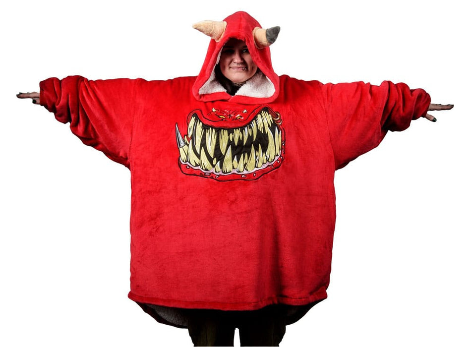 Warhammer 40.000 Blanket Hoodie Red Squig
