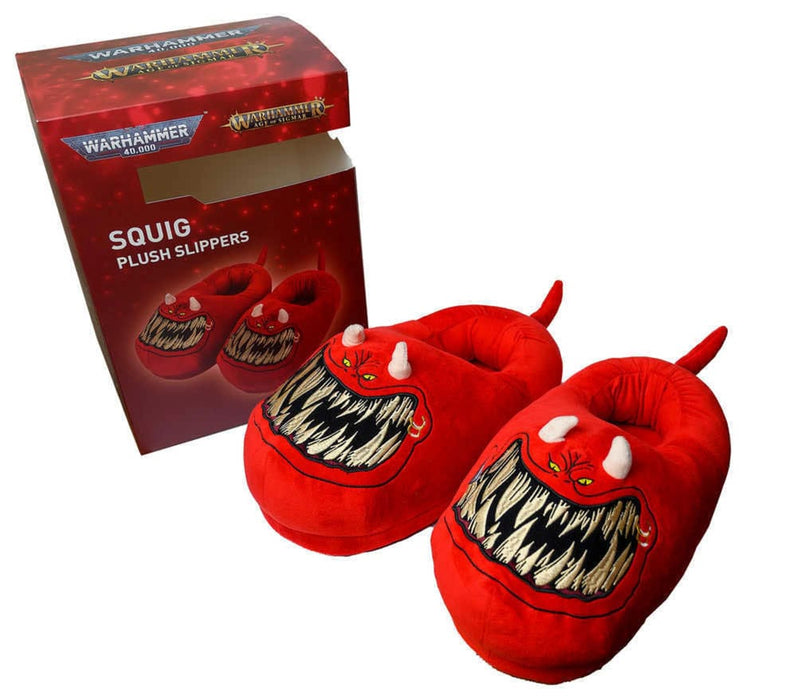 Warhammer 40.000 Pluche pantoffels Red Squig