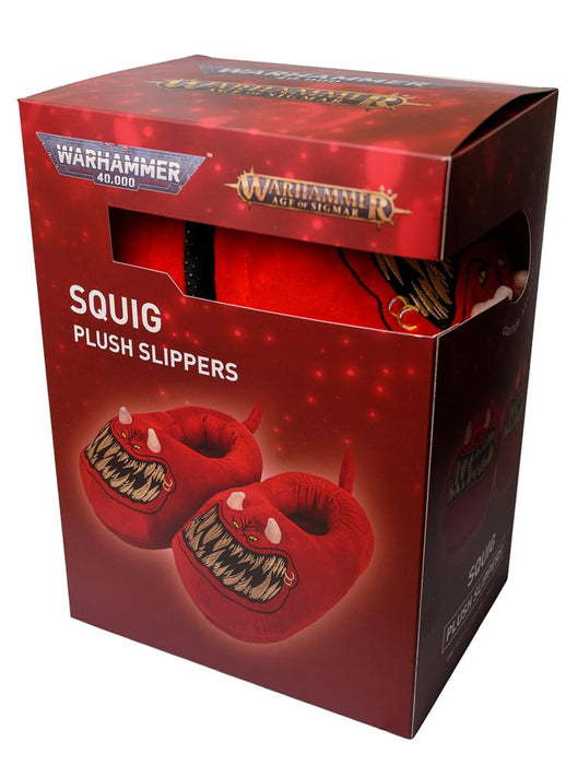 Warhammer 40.000 Pluche pantoffels Red Squig