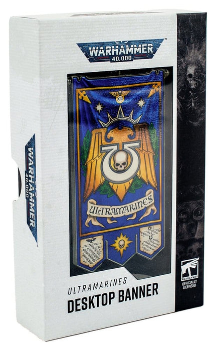 Warhammer 40,000 estandarte de mesa Ultramarines