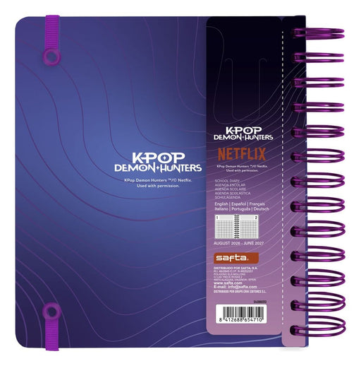 KPop Demon Hunters Dagplanner 2026/2027